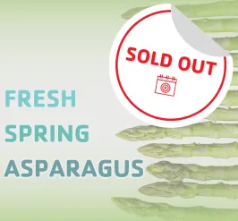 Asparagus stalks. This event is sold out. 