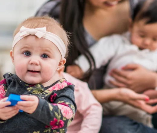 babies at childcare