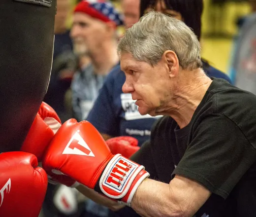 Rock Steady boxing at the Y