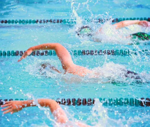 Lap swimming