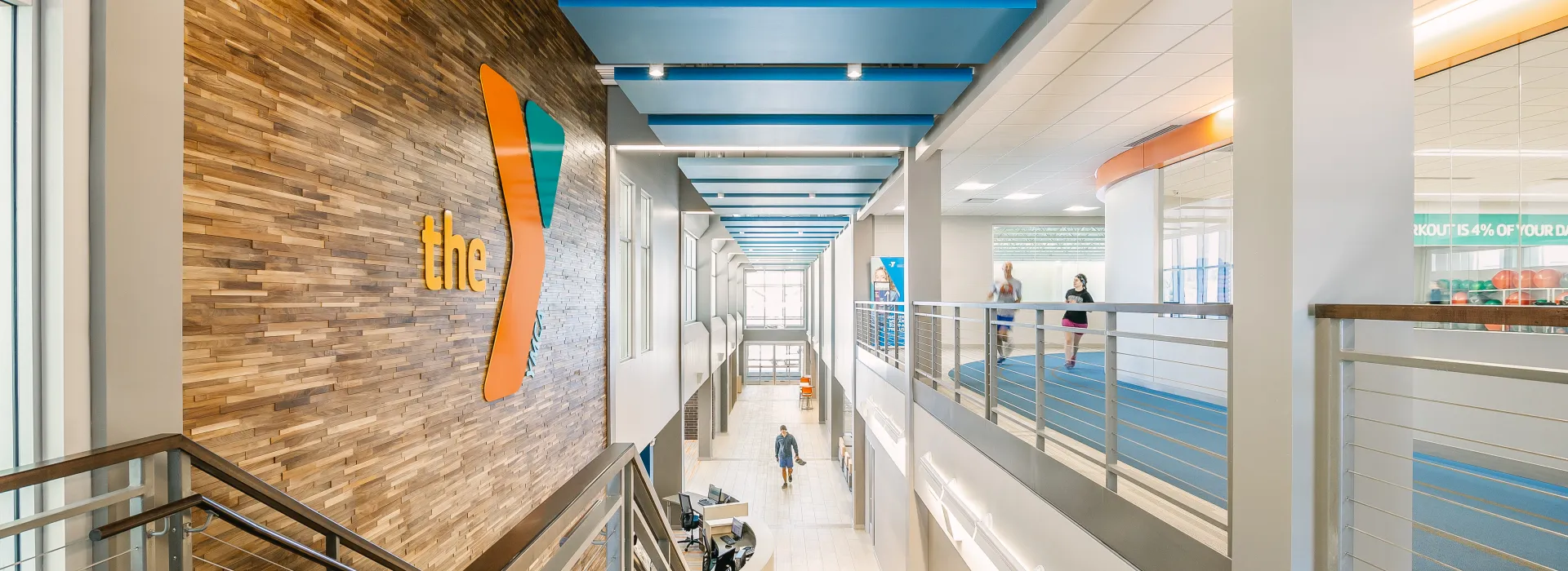 Oshkosh Y Main Hallway